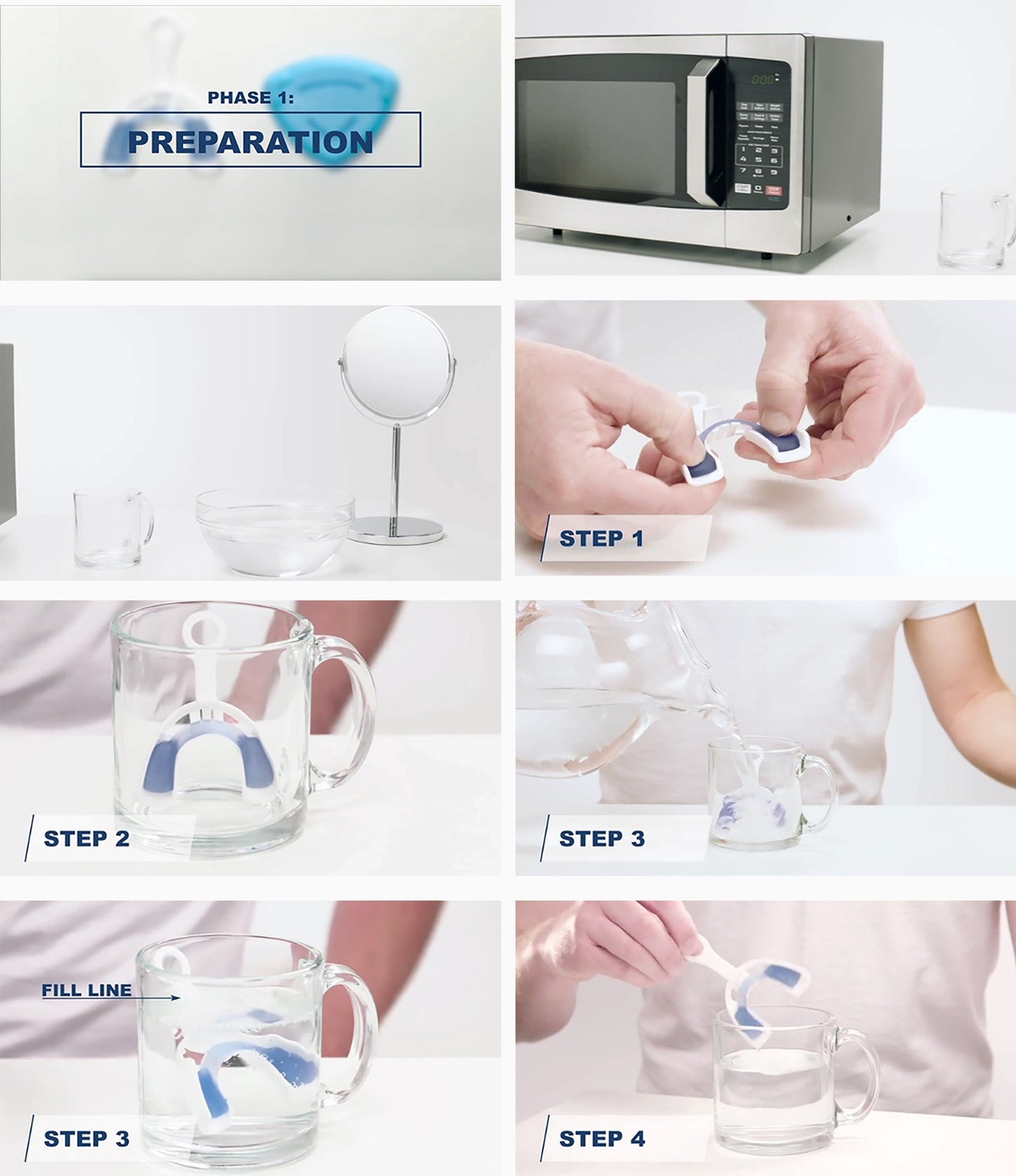 Dental Guard for Nighttime Teeth Grinding with Tray - Image #0