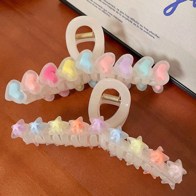 Love Star Hair Clip - Fashionable Simple Accessory - Image #0