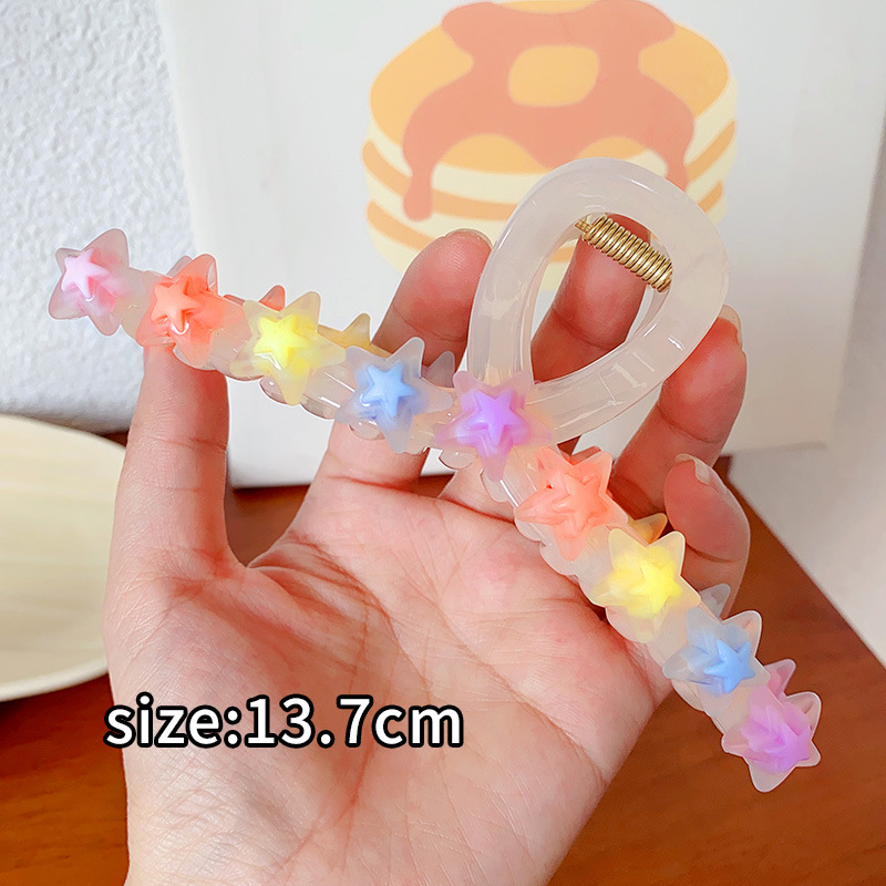 Love Star Hair Clip - Fashionable Simple Accessory - Image #0