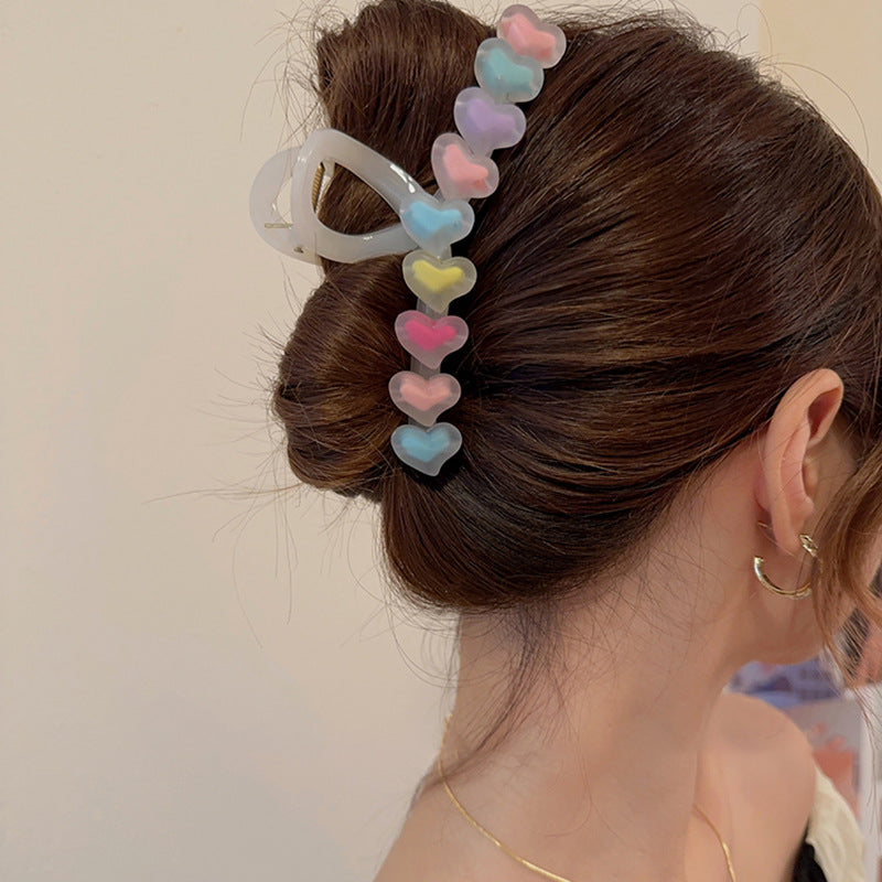 Love Star Hair Clip - Fashionable Simple Accessory - Image #0