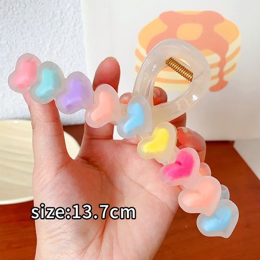 Love Star Hair Clip - Fashionable Simple Accessory - Image #0